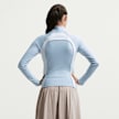 Nike   Shox Fullzip Long Sleeve Top niebieski 97976 2