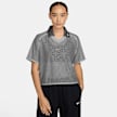 Nike   Sportswear Loose Lace Polo Jersey Top grau 97978 1