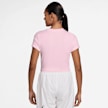 Nike   Sportswear Chill Knit Cropped T-Shirt rose 97983 2