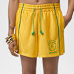 Jordan Brooklyn Knit Brazil Shorts geel 98173 3