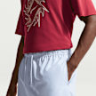 Nike   Club Woven Flow Shorts niebieski 98179 3