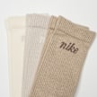 Nike 3 PACK - Everyday Elevated Graphic Crew beige 98367 2