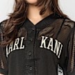 Karl Kani Mesh Cropped Baseball Shirt preto 98810 3