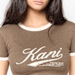 Karl Kani Varsity Tiny T-Shirt marrone 98809 3