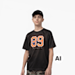 Karl Kani Signature 89 Mesh T-Shirt Junior crna 98784 1