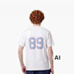 Karl Kani Signature 89 Mesh T-Shirt Junior bianco 98777 2