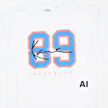 Karl Kani Signature 89 Mesh T-Shirt Junior biały 98777 3