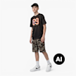 Karl Kani Signature Baggy Camo Shorts Junior camouflage 98780 5