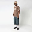 Karl Kani Cursive Varsity Regular Ringer T-Shirt brun 98830 4