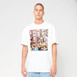 Karl Kani Woven Signature Collaboration Oversized T-Shirt blanco 98827 1