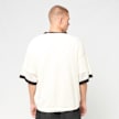 Karl Kani Cursive Varsity Crochet Boxy T-Shirt beige 98824 2