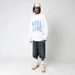 Karl Kani Stencil Mesh Boxy Longsleeve wit 98858 5