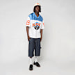 Karl Kani OG Sport College Mesh Boxy Football Jersey blanco 98850 7