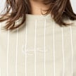 Karl Kani Small Signature Essential Pinstripe OS Tee beige 98925 3