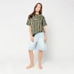 Karl Kani Small Signature Essential Pinstripe OS Tee verde 98926 4
