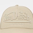 Von Dutch Originals Baseball Cap with Mesh Back Embroidered Logo beż 99010 4