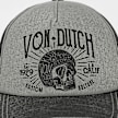 Von Dutch Originals Distressed Trucker Cap Ride On The Storm siva 99014 4