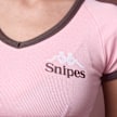 KAPPA x SNIPES KAPPA x SNIPES Rib T-Shirt rosa 99022 3