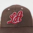 Mitchell & Ness Classic Red Snapback NBA LA Lakers marrón 99064 5