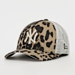 New Era Female 940 MC A-Frame Trucker Leopard New York Yankees marrón 99096 1