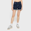 Urban Classics Ladies High Waist Denim Shorts blau 99141 1