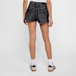Urban Classics Ladies Destroyed Denim Shorts zwart 99142 2