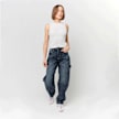 Urban Classics Ladies Balloon Fit Jeans blauw 99143 5