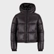 Urban Classics Shiny Puffer Jacket With Hood schwarz 99149 1
