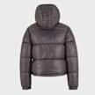 Urban Classics Boys Shiny Puffer Jacket With Hood braun 99150 2