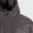 Urban Classics Boys Shiny Puffer Jacket With Hood bruin 99150 3