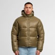 Urban Classics Shiny Puffer Jacket With Hood grün 99295 1