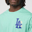 New Era MLB Floral Oversized Tee turkoois 99349 5