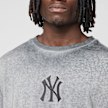 New Era MLB Washed Logo Tee grijs 99351 3
