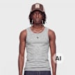 New Era MLB Rib Vest cinzento 99376 1