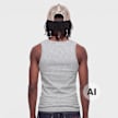 New Era MLB Rib Vest cinzento 99376 2