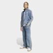 adidas Originals Firebird Loose Denim Track Top bleu 99396 5