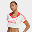 adidas Originals Adidas Coca-Cola Cropped Jersey weiß 99392 3