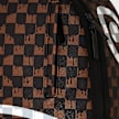 SPRAYGROUND Drip Check Shark Backpack Brown & Cream marrón 99416 6