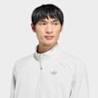 adidas Originals Tech Trefoil Essentials Hooded Full Zip Track Top siva 99583 3
