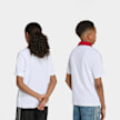 adidas Originals Loose Pinstripe Polo Tee wit 99599 2