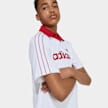adidas Originals Loose Pinstripe Polo Tee wit 99599 3