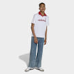 adidas Originals Loose Pinstripe Polo Tee wit 99599 4