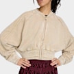 adidas Originals Superstar Double Layered Cropped Track Top beż 99619 3