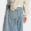 adidas Originals Mid Rise Denim Jorts niebieski 99714 4