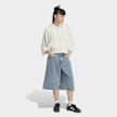 adidas Originals Mid Rise Denim Jorts niebieski 99714 5
