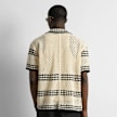 Burocs Crochet Bicolor Shirt beige 100201 2