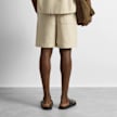 Burocs Linen Blend Shorts beige 100209 2