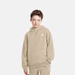 New Balance Brush Back Small Logo Hoodie Beige 100231 1