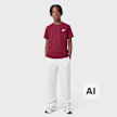 New Balance Athletics Running Graphic Tee rojo 100236 4