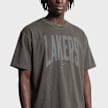 Nike Los Angeles Lakers Basketball-T-Shirt siva 100280 3